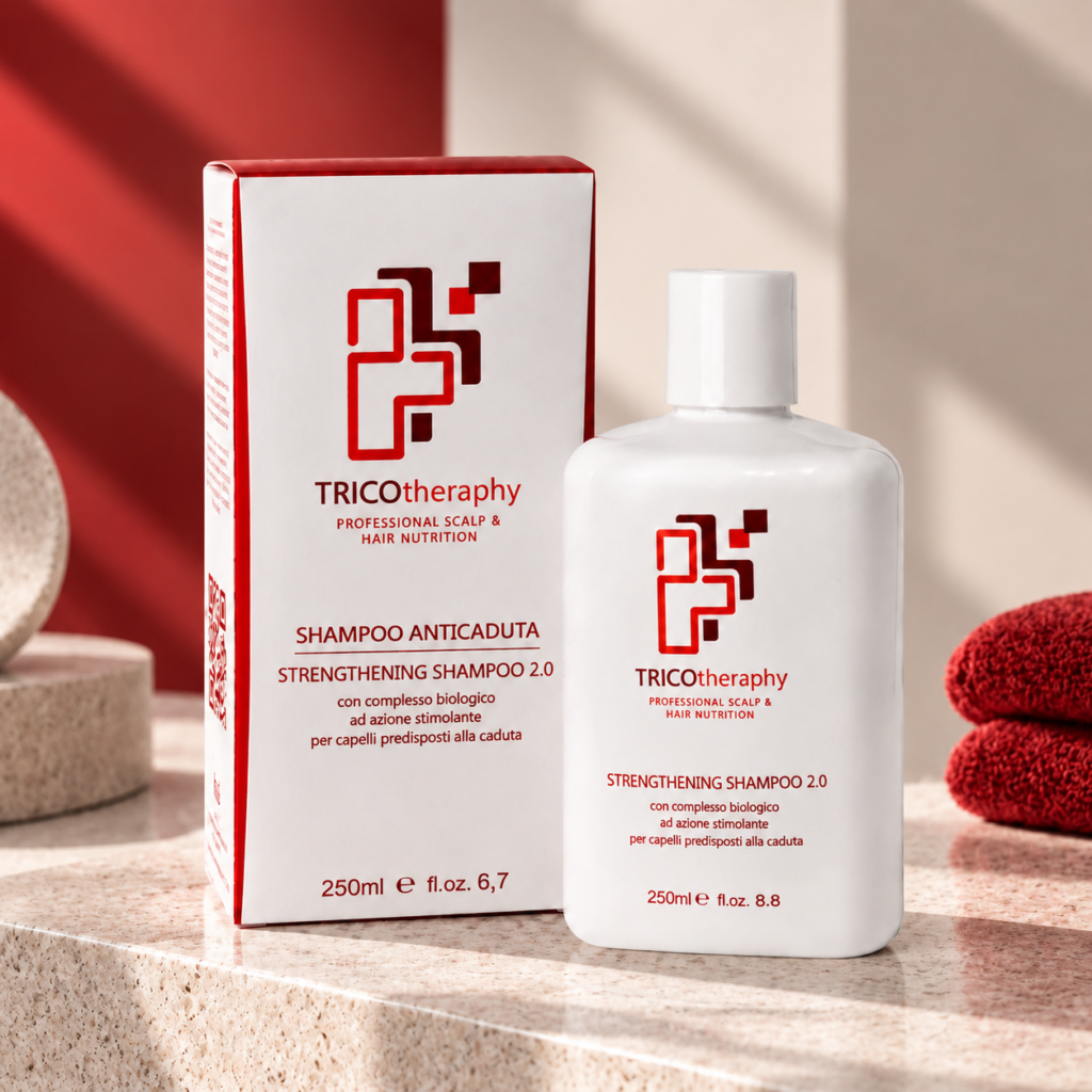 Shampoo anticaduta Tricotheraphy, in ambiente