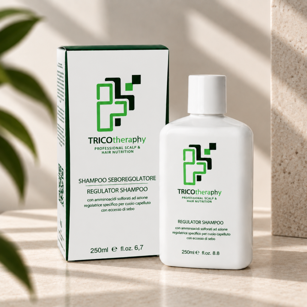Shampoo seboregolatore Tricotheraphy, in ambiente