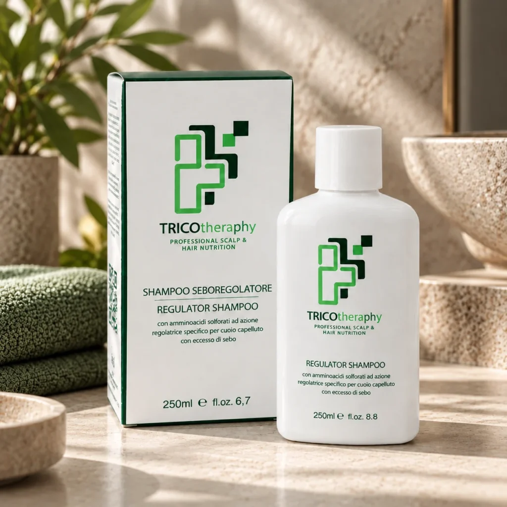 Shampoo seboregolatore Tricotheraphy, in ambiente